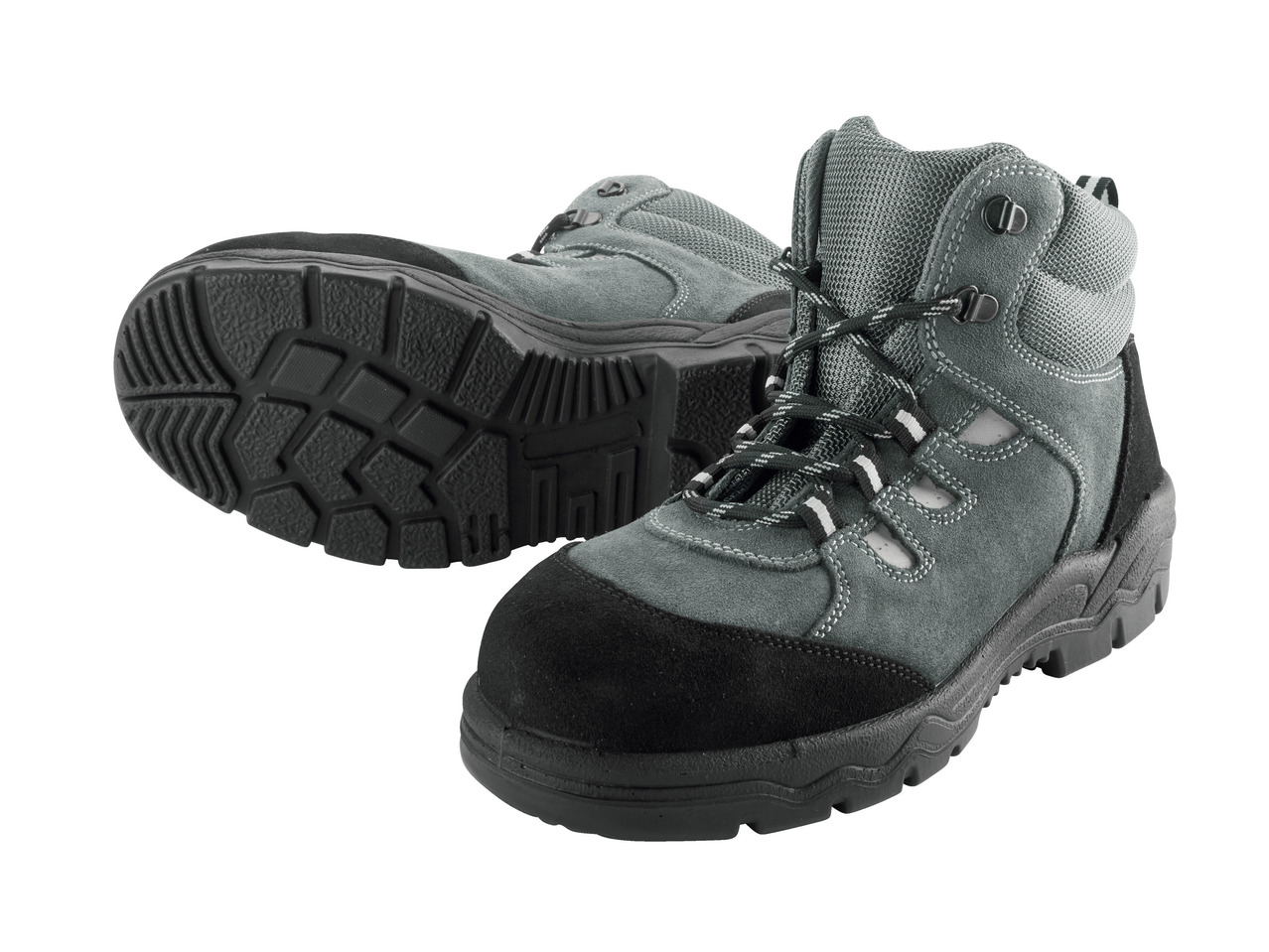 POWERFIX Men's Leather Safety Shoes