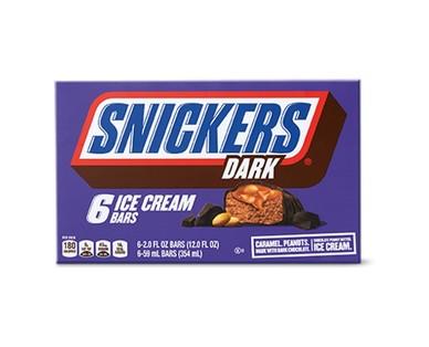 Snickers Dark Chocolate Ice Cream Bar