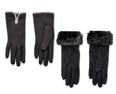 Ladies' Knitted Fashion Gloves