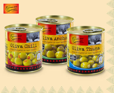 FEINES AUS SPANIEN Spanische Oliven, gefüllt
