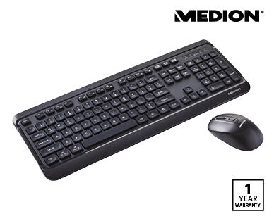 Wireless Bluetooth Keyboard and Mouse Combo
