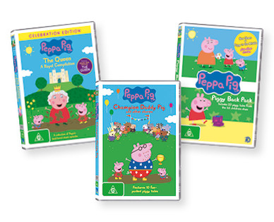 PEPPA PIG DVDs