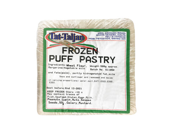 Frozen Puff Pastry