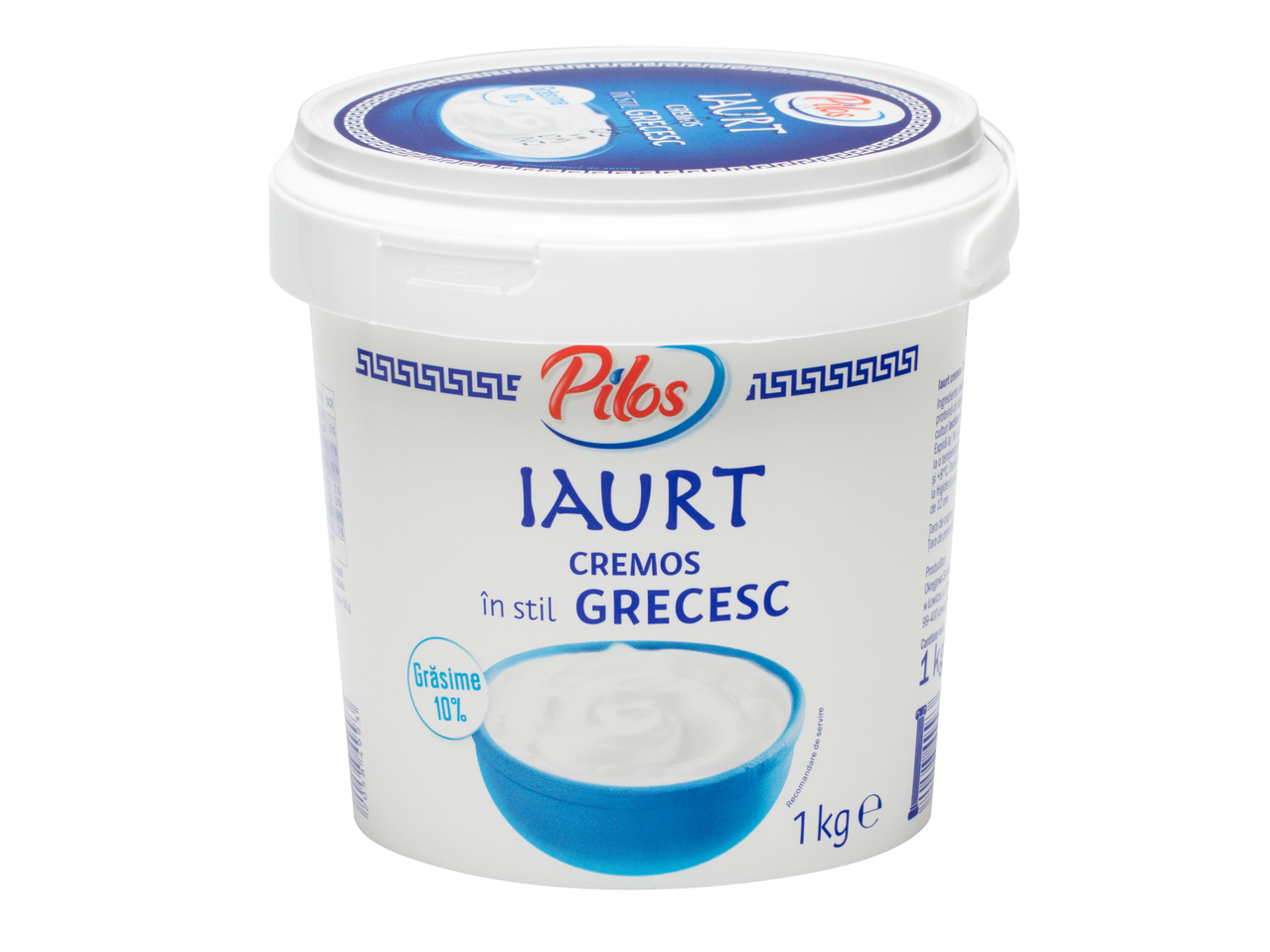 Iaurt natur în stil grecesc