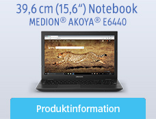 Notebook 39,6 cm (15,6") MEDION(R) AKOYA(R) E6440¹