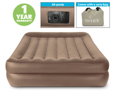 Intex Air Bed With Built-In Pump