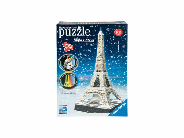 Puzles 3D: Arco de triunfo | Torre Eiffel | Chrysler | Big Ben