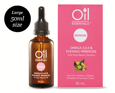 OIL ESSENTIALS FOR FACE, BODY AND HAIR 50ML