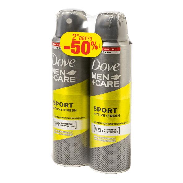 Déodorant en spray pour hommes Dove, 2 pcs