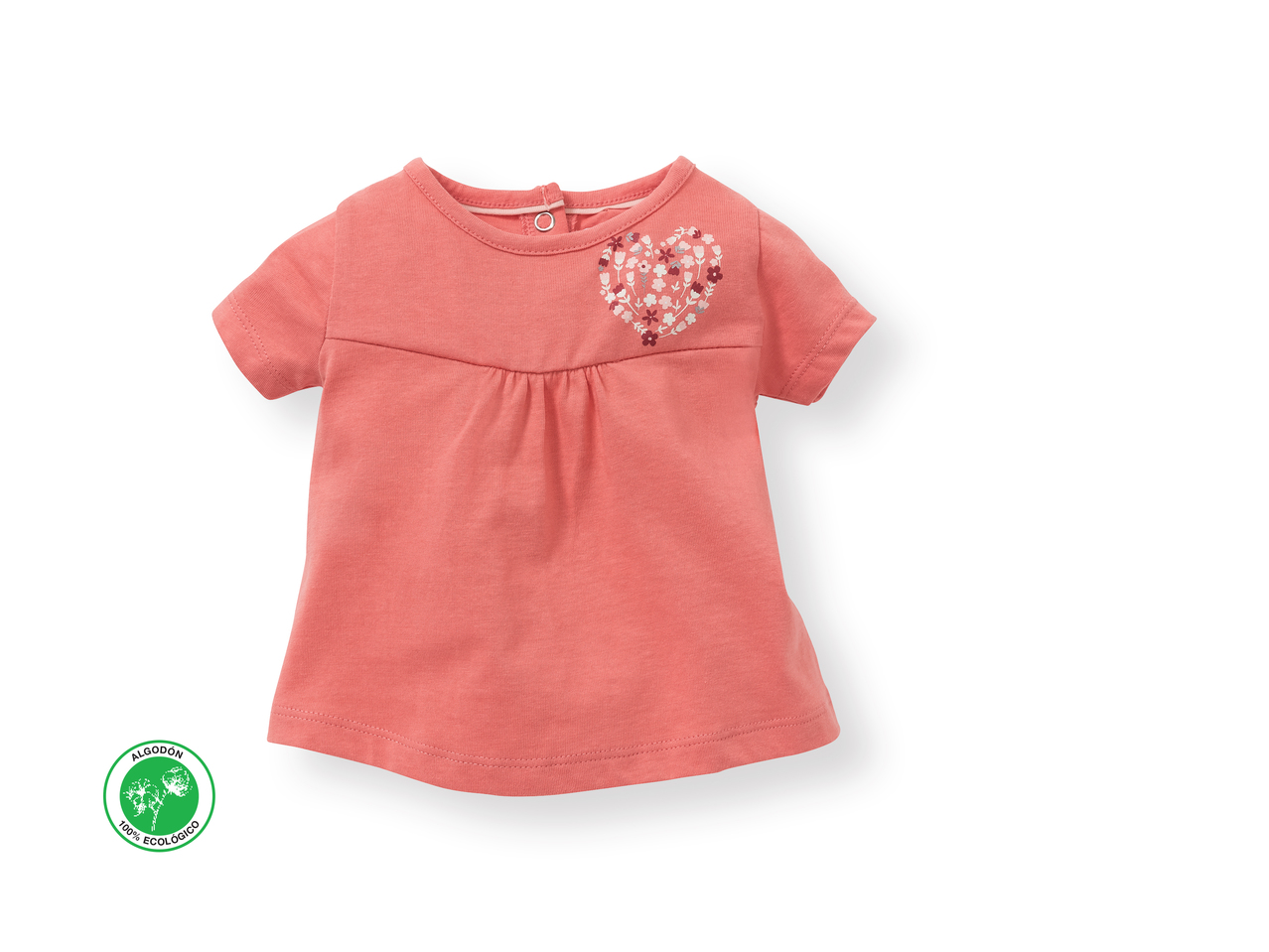 'Lupilu(R)' Camiseta de bebé rosada 100% algodón