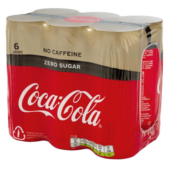 Coca sans caféine, 6 pcs
