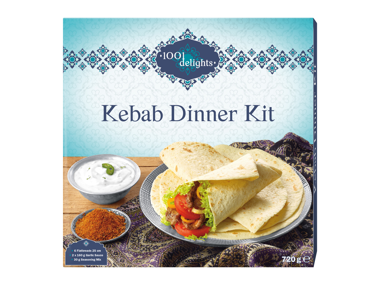 Kebab dinner kit