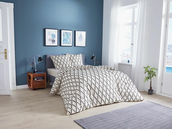 Ropa cama reversible de punto algodón ecológico 240 x 220 cm