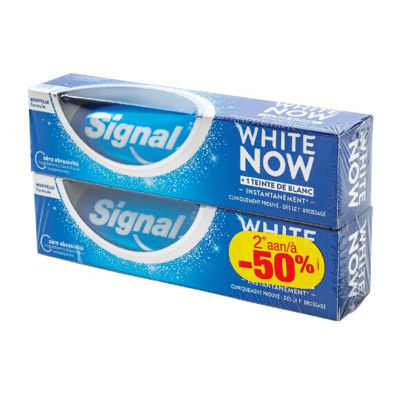 Dentifrice Signal White Now, 2 pcs