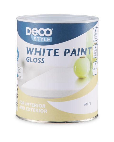 Deco Style Gloss White Acrylic Paint