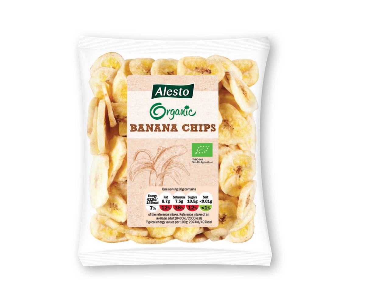 ALESTO Organic Banana Chips