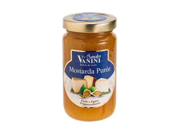 Purée de figues à la moutarde Vanini