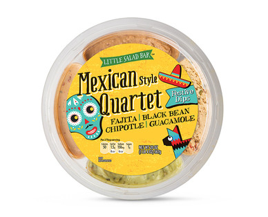 Little Salad Bar Mexican Dip Quartet
