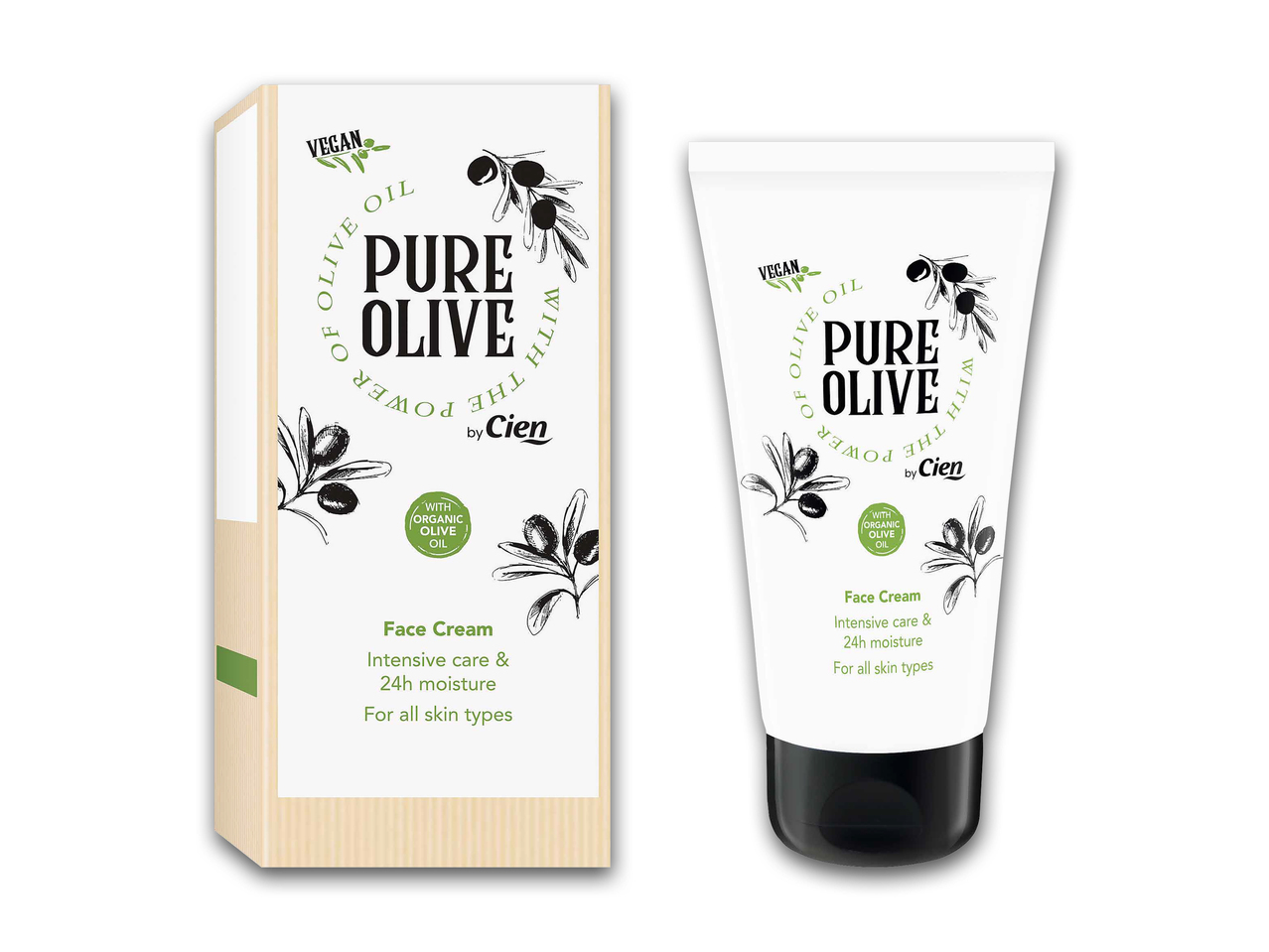 Crema per il viso Pure Olive