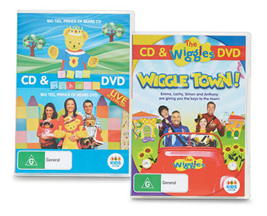 Kids Learning CD & DVD Sets
