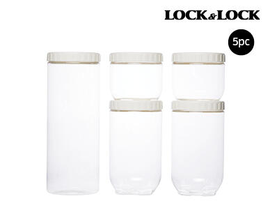 Lock & Lock Interlock Containers 5pc
