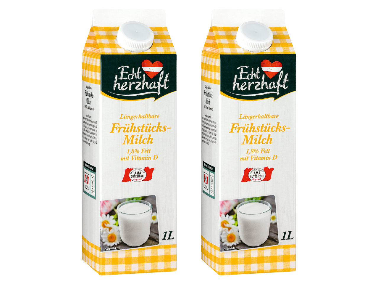 ECHT HERZHAFT Frühstücks-Milch