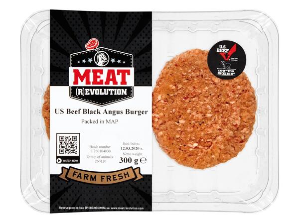 US Black Angus Burger