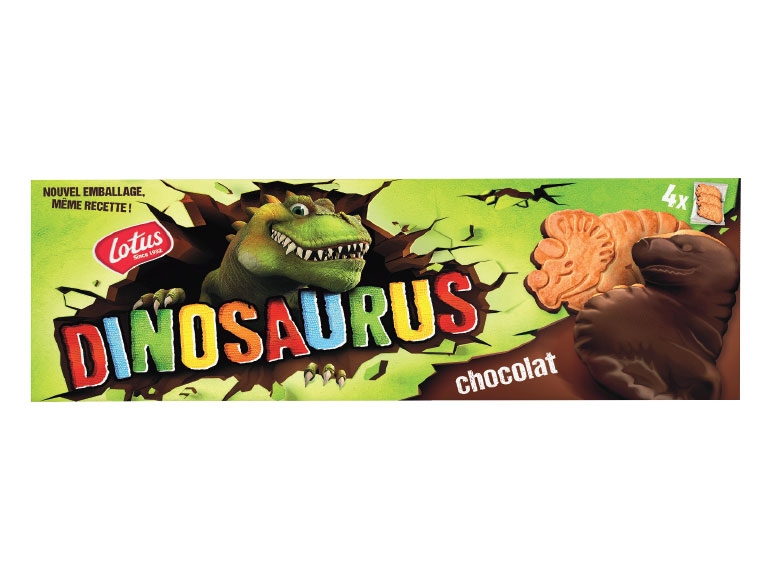 Dinosaurier mit Zartbitterschokolade