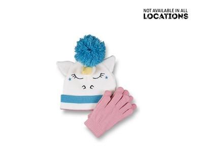 Lily & Dan Children's Winter Hat and Glove Set