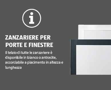 Finestra con zanzariera/Finestra con rete antipolline EASY HOME(R)