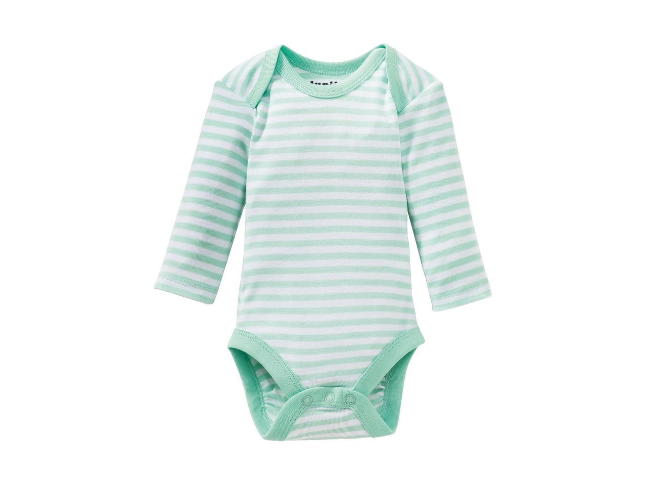 Lupilu Long Sleeve Baby Bodysuits1