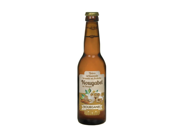 "Nougabel" bière blonde au nougat de l'Ardèche1