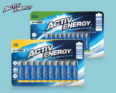 ACTIV ENERGY Batterie XXL-Packung