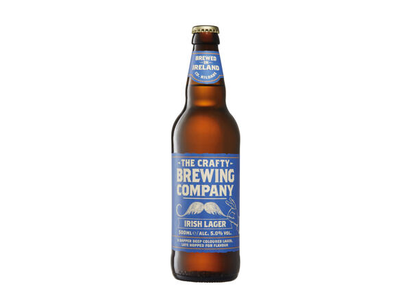 The Crafty Brewing Company(R) Cerveja Artesanal Lager