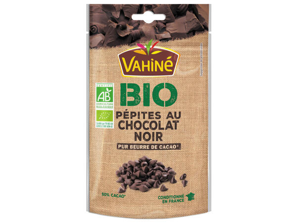Vahiné pépites de chocolat noir Bio
