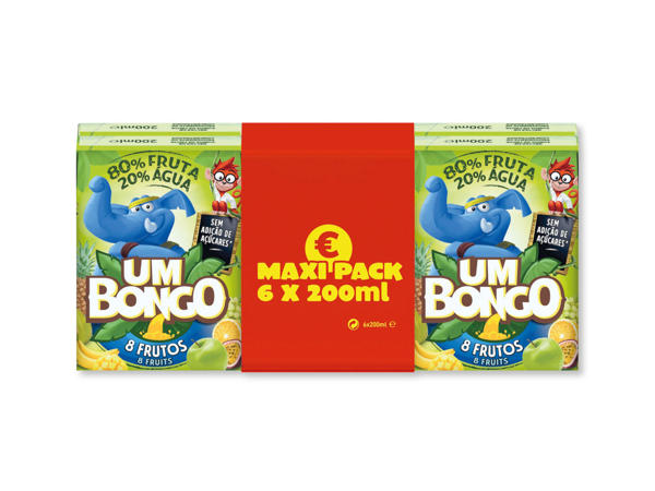 Um Bongo(R) Sumo de 8 Frutos