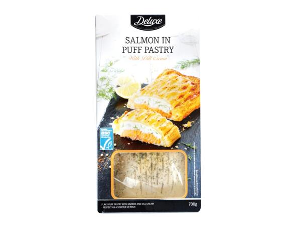 Salmon in Puff Pastry