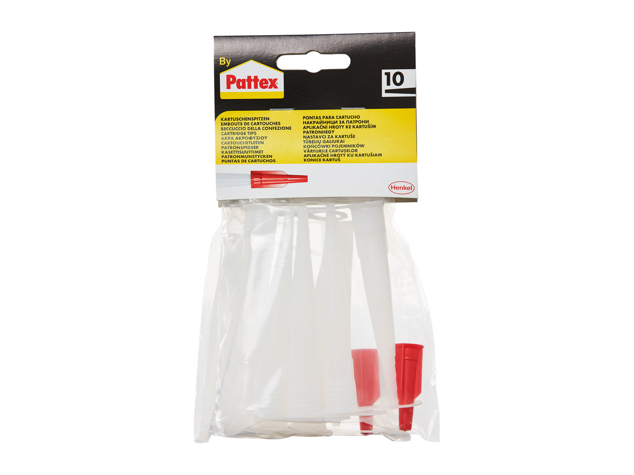 Pattex Silicone Cutter, Smooth Cutter or 10 Cartridge Nozzles1
