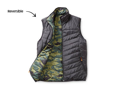 Men's Reversible Puffer Vest