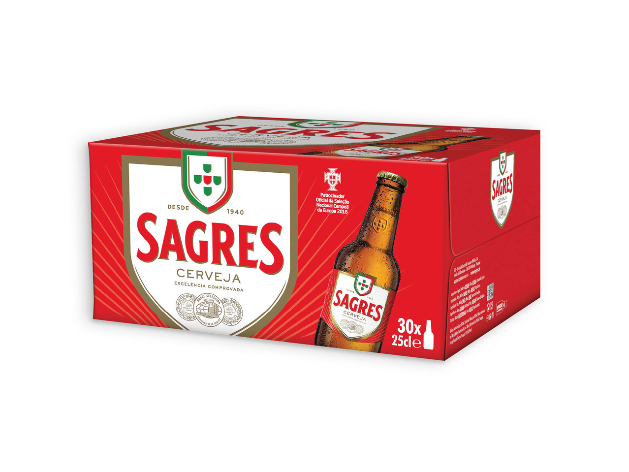 SAGRES(R) Cerveja Pack Económico