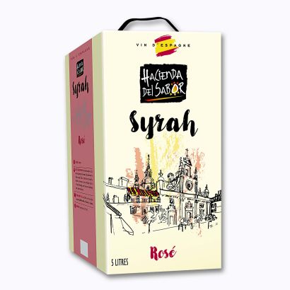 Vin d'Espagne Syrah rosé