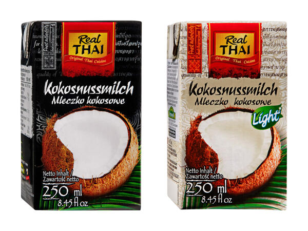 Lait de coco Real Thai