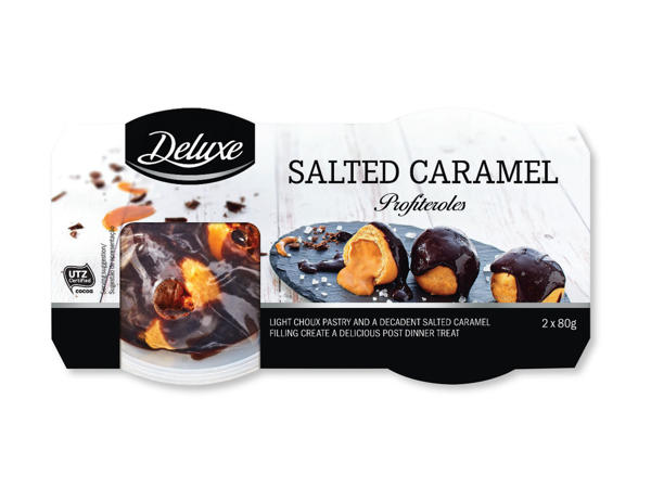 Deluxe(R) Profiteroles com Caramelo Salgado