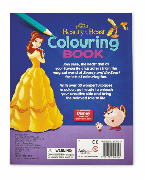 Beauty And The Beast Colouring Book
