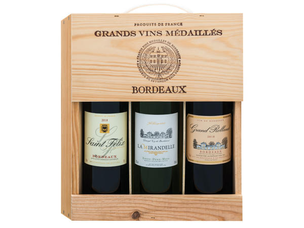 Bordeaux Coffret Vins Médaillés