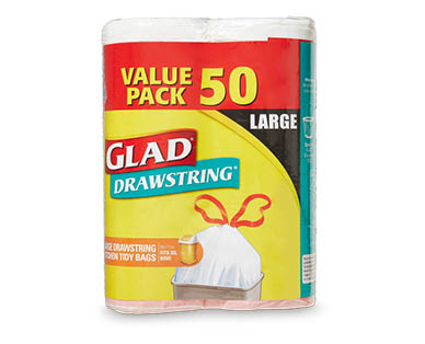 GLAD Drawstring Kitchen Tidy Bags
