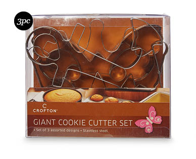 Giant Cookie Cutter Set 3pc
