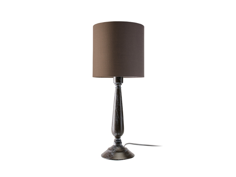 Table Lamp with Fabric Lampshade