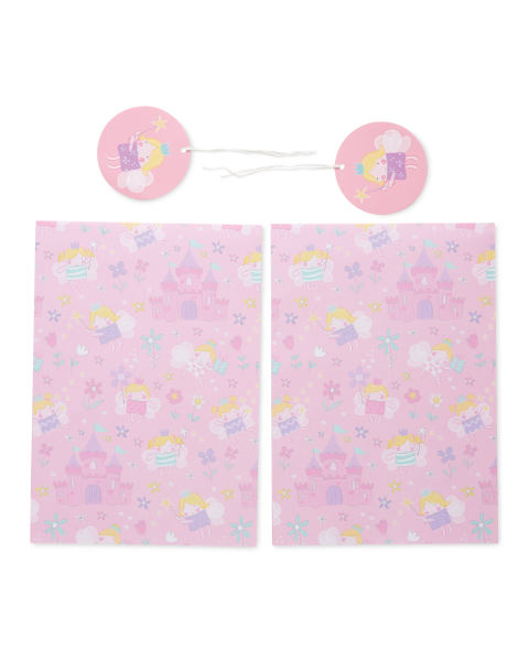 Fairy Gift Wrap & Tags 2-Pack