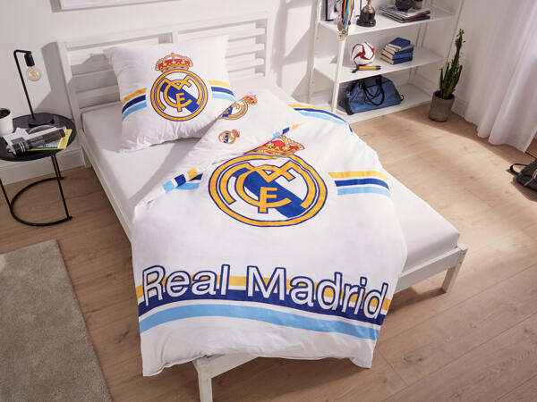 Parure copripiumino singolo "Real Madrid"